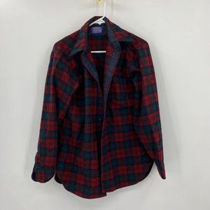 Pendleton Vintage Wool Button Down Shirt Medium
